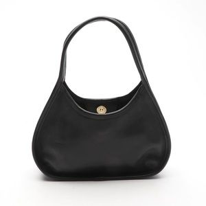 Vintage Coach Ergo Mini Black Leather Bag